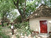 The Hotel Porte-Mayo in Maroua - Our Favorite! Great Ice Cream!
